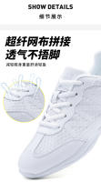 Nuevos Zapatos De Coreografía Para Niños Zapatos De Baile Competitivos Zapatos De Aeróbic De Fitness Zapatos De Deporte Blanco Para Mujer 2105 - details 5