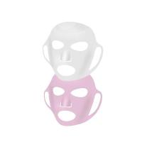 Máscara De Silicona Reutilizable Para El Rostro Con Gel Firmador Y Antienvejecimiento Fijación De Orejas Cuidado De La Piel Hidratante Y Lifting - details 0