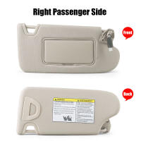 Visera Solar Beige Para Nissan Altima 2013-2018 Lado Conductor Y Pasajero Con Espejo Y Luz Interiores 96400/96401-3TA2A - details 6