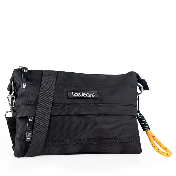 Lois - Bolso Bandolera Mujer - Bolso Mujer Pequeño. Bolso LOIS Mujer - Bolso Mujer Bandolera De Uso Diario - Bolso Negro Mujer 324415 - 1