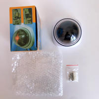 Nueva Cámara De Simulación Creativa Con LED Rojo Y Luz LED Blanco Falso Domestico CCTV Seguridad Sistema De Alarma Poder a Través De 2 AAA Batería - details 1
