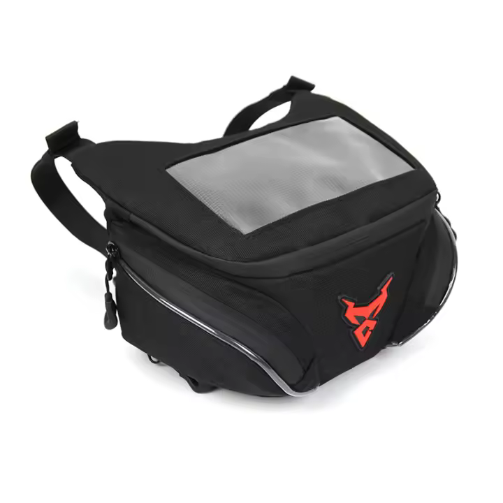Bolsa De Manillar Para Motocicleta Bolsa De Tanque De Combustible Con Pantalla Táctil Para Escucha De Música Y Navegación Compatible Con XMAX NMAX FORZA VESPA - 1
