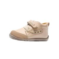 Titanitos Botita respetuosa para niña en piel lavable mod. B 500 Aurelia en marino, rosa y camel - details 0