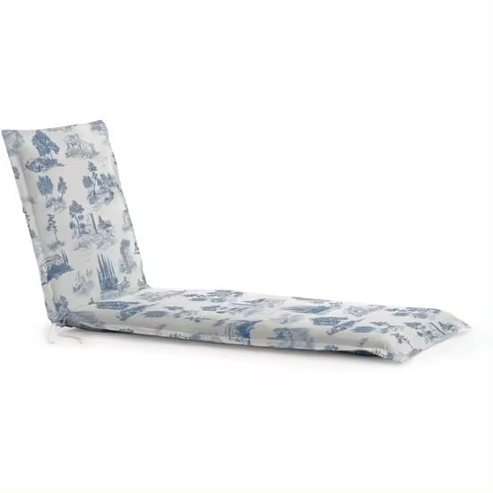BL BELUM - Cojín  Tumbona - Medidas Producto: Asiento sin volante: Grosor: 7 cm / Ancho: 53 cm / Largo: 1’15 m Respaldo sin volante: Grosor: 7 cm / Ancho: 53 cm / Largo 61 cm - Modelo: 0120-370 - 1