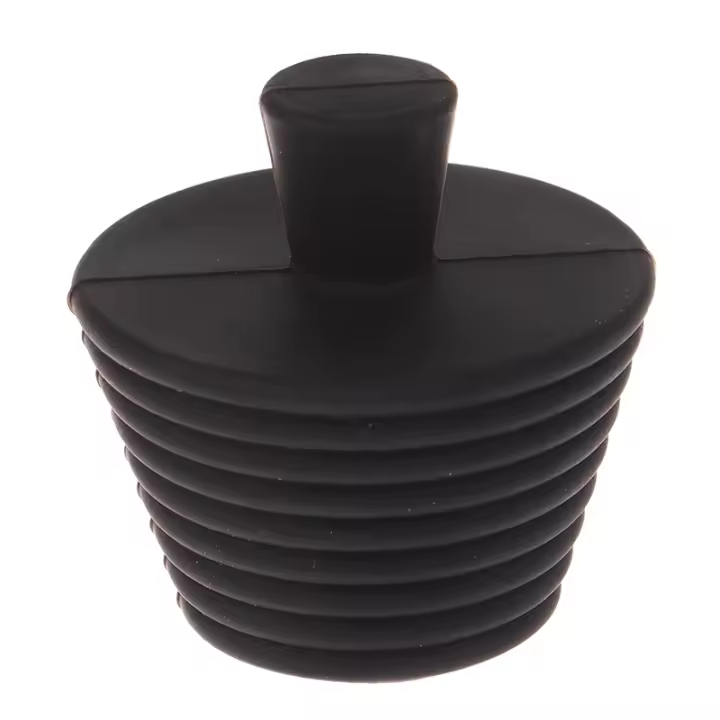 Tapa De Desagüe Universal De Silicona Para Cocina Y Baño Antiobstrucción Reemplazable Tapa De Bañera Con Material De Zinc - 1