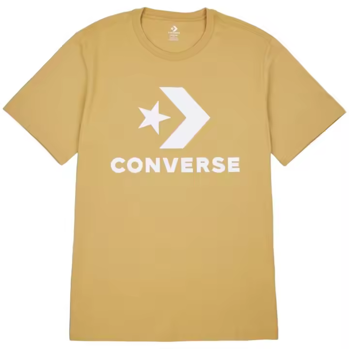 Camiseta de Manga Corta Converse Star Chevron para unisex en color marron - 1