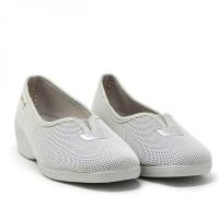 COSDAM 2556 Zapatillas de estar por casa mujer 24859 XLV CERRADA CUÑA PERLA - details 0