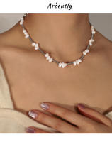 Creativo Redondo collar Coltando de Perlas de imitación señorasde La Moda señorasde La Fiesta de La Joya de regalo - details 2