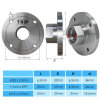 Placa De Rostro De Lathe De Madera De 3 Pulgadas 75mm De Acero Al Carbono Para Torneado De Madera Accesorios De Carpintería Con Hilo M33 1 Pulgada X 8 TPI - details 0