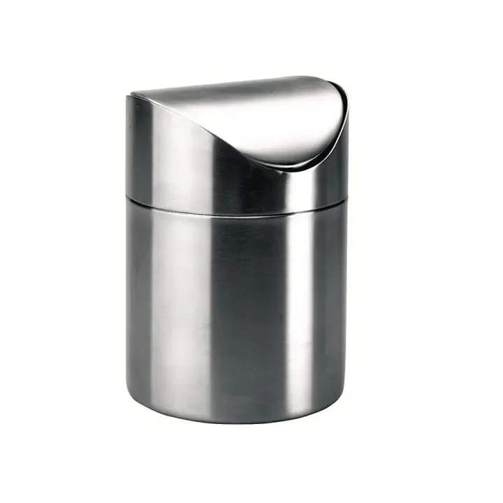 Ibili Papelera Acero Inoxidable 16.5x11.7 Cm - 1