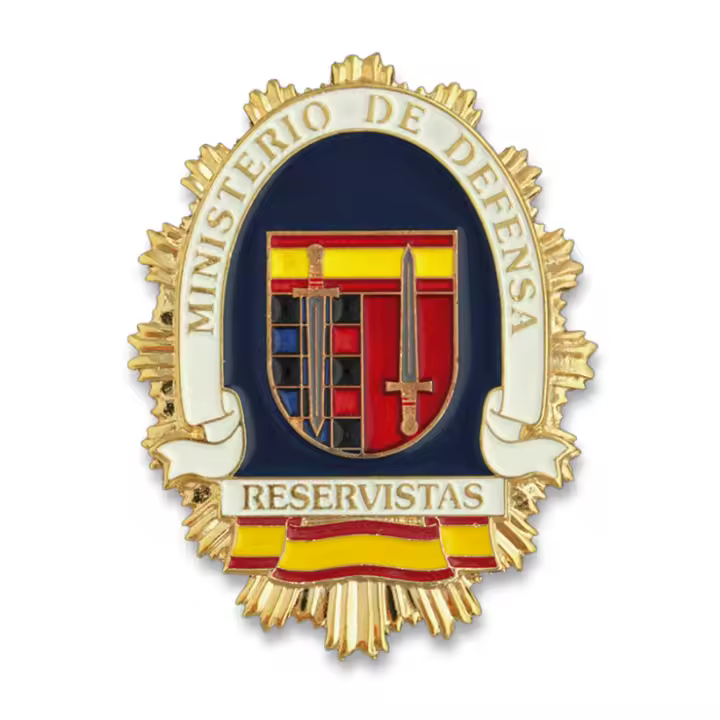 Placa-chapa Ministerio Defensa RESERVISTA - 1