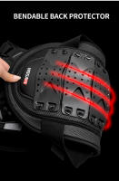 Chaleco Protector De Espalda WOSAWE Para Motociclistas Adulto Protección De Columna Y Pecho Para MTB Y Motocross Chaleco Protector Corporal Para Chaqueta De Motocicleta - details 3