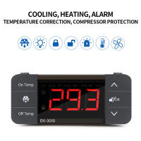 Termostato Digital Para Incubador Controlador De Temperatura Calentamiento Enfriamiento Refrigeración Descongelación Relé Sensor - details 2