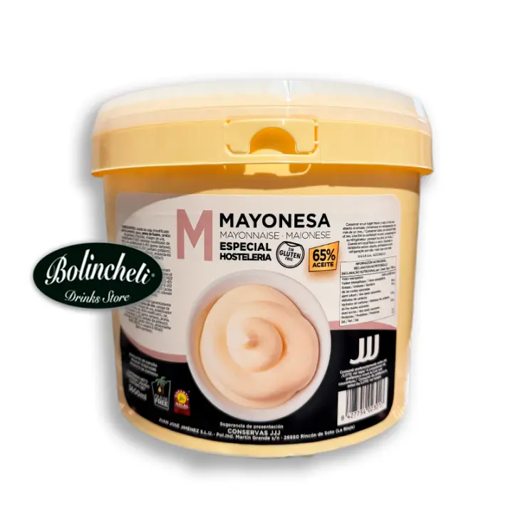 Mayonesa clasica JJJ cubo 3.6 Kgs. calidad extra - 1