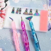 Lápiz De Perforación De Resina Para Pintura De Diamantes 5D Cabeza De Lápiz De Perforación Metálica Accesorios Para Bordado De Diamantes - details 2
