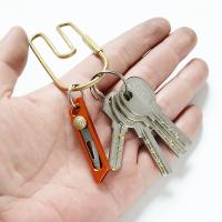 Cuchillo De Bolsillo Miniatura Portátil De Aleación Con Caja Cortador De Llavero Útil Herramientas EDC Cuchillo Fijo De Estación - details 5