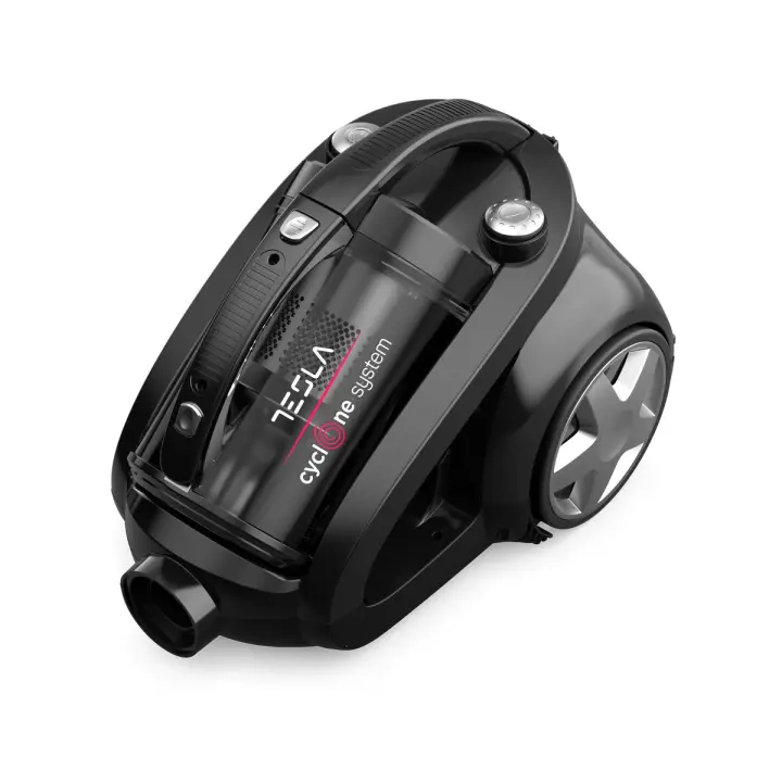 TESLA BG203BGE - Aspirador sin Bolsa, Negro - 1