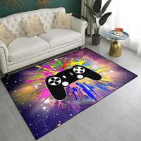 Alfombra Antideslizante Para Juego Con Diseño De Controlador Ideal Para Decoración De Habitaciones Infantiles Y Salones - details 4