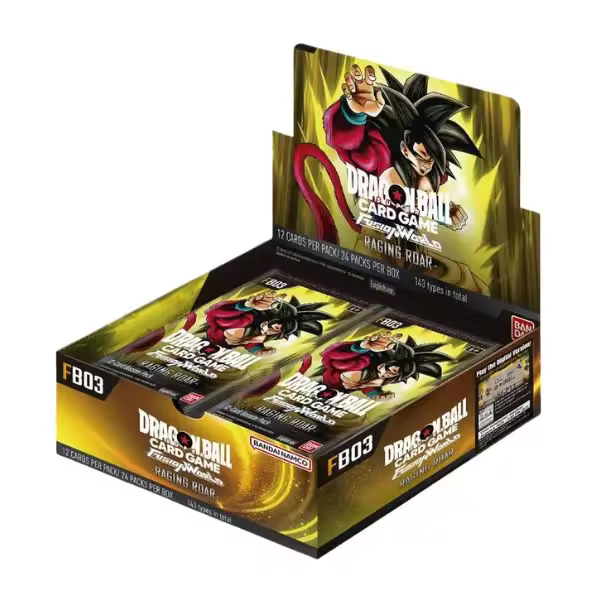 Caja Dragon Ball Card Game Fusion World FB03 Raging Roar - 1