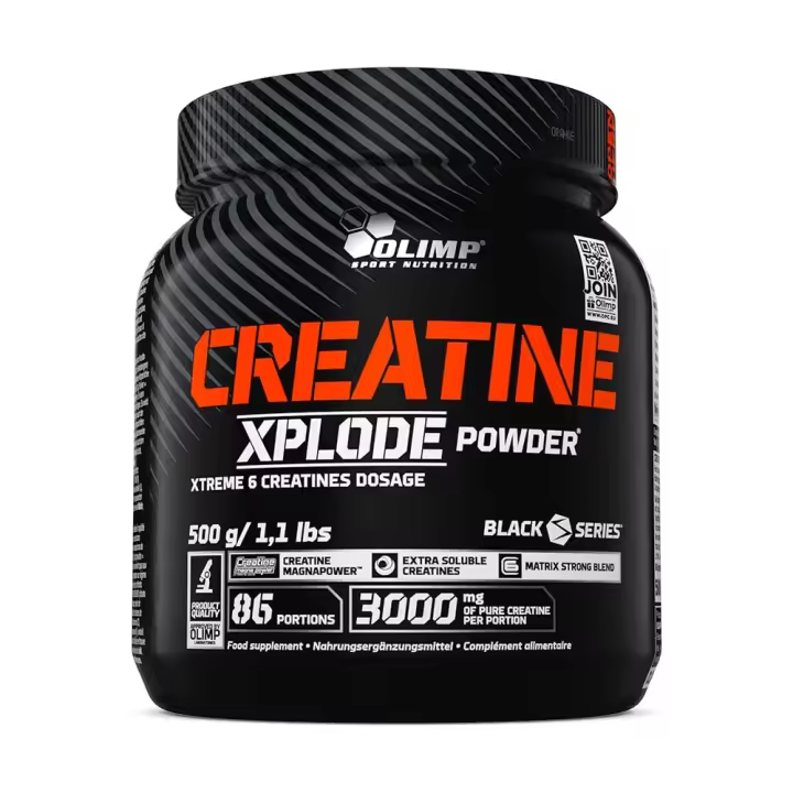 Olimp Sport Nutrition - Creatine Xplode Powder 500 g - Creatina de rápida absorción -  Sabor: Piña - 1