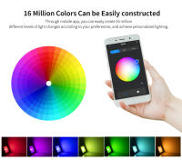 TUYA Floodlight Inteligente RGB Control Por App Y Voz RGBCW CCT 3000-6500K 30W 50W 100W 220V AC Para Iluminación Exterior De Jardín Y Fiestas - details 2