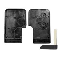 BARAC Mando Llave Carcasa con 3 botones de Tarjeta Inteligente, para RENAULT Clio Logan Megane 2 3 Koleos Scenic, llavero - details 1