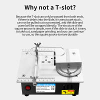 Máquina De Corte Precision Miniatura Doméstica DC24V Para Trabajos De Madera Con Función Multifuncional Y Protección Contra Polvo - details 8