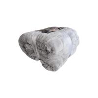 Manta Gruesa de Sofá y Cama Corazones en Color Gris Claro – Sedalina Suave con Sherpa, Calidez Garantizada- Mercatienda - details 2