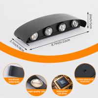Lámpara LED waterproof para Exterior, Luz de pared IP65 para Porche, Jardín e interior, decoración del Hogar, dormitorio, Hall de estar, iluminación - details 0