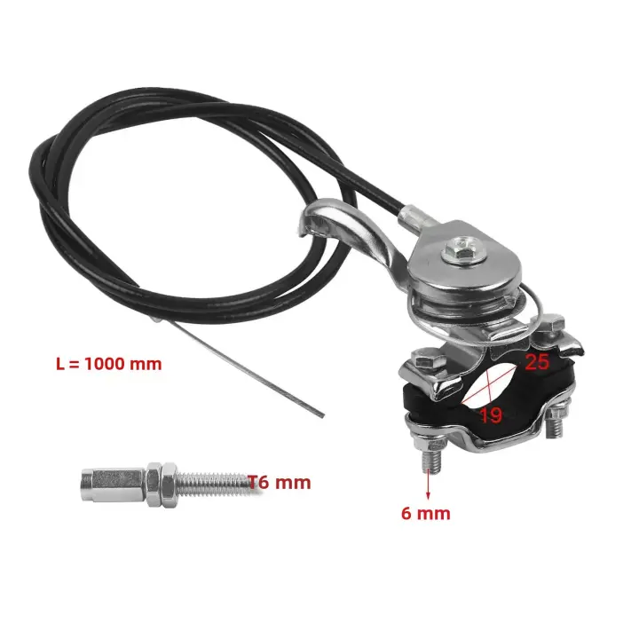Cable De Control Del Acelerador Para HONDA GX160 GX200 COMPACTOR TROWEL 100cm Kit De Control Material De Alta Calidad - 1