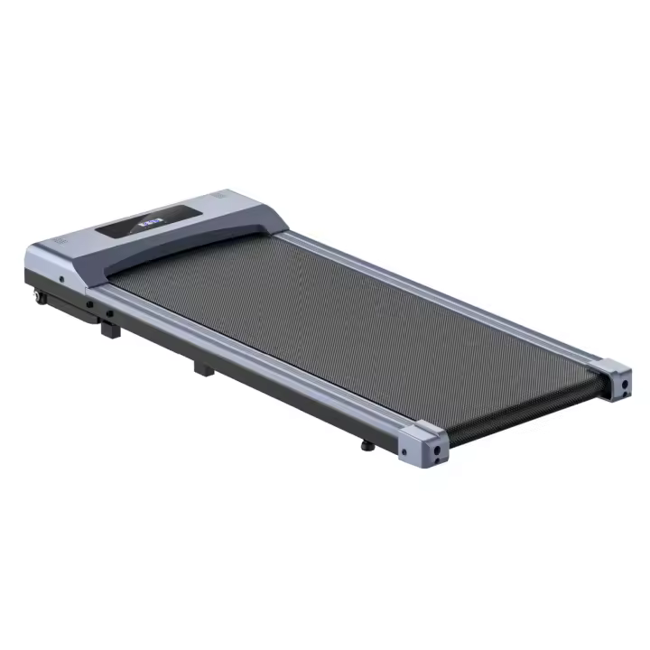 Cinta de caminar plana, Motor de 2.5HP, velocidad de 1-6 km/h, absorción de impactos antideslizante, Mini cinta de correr para el hogar y la Oficina - 1