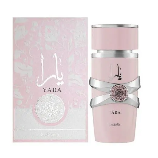 YARA DE LATTAFA EAU DE PARFUM FOR WOMEN 100 ML EL ARABE MAS VENDIDO  YARA ROSA. ENZOBPERFUMES.!!!!EL PREFERIDO DE LAS FAMOSAS E INFLUENCER DEL MUNDO. - 1