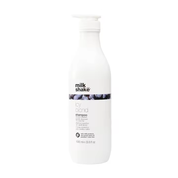 MILK SHAKE - CHAMPÚ RUBIO ICY (1000ml) Champú para cabello rubio - 1
