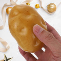 6 Pcs Simulación De Patatas Decorativas Artificiales Portátiles Para Adornos De Fotografía Y Cocina Modelos Exquisitos De Verduras Falsas Para Decoración Del Hogar - details 0