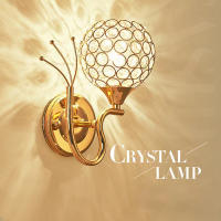 Lámpara De Pared Moderna De Cristal Sconce Iluminación Fija E27 Para Dormitorio Y Sala De Estar Estilo Retro Industrial Decoración De Lujo - details 0