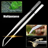 Aguja De Acero Inoxidable 38cm Para Acuario Herramientas De Escapismo Para Tanque De Peces Y Plantas Tijeras Rectas Y Curvas Para Alimentación Acuática - details 1