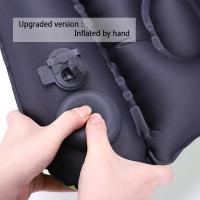 Cojín De Apoyo Lumbar Inflable Para Asiento De Coche Alivio Del Dolor De La Sciatica Soporte De Viaje MEXiZE - details 2