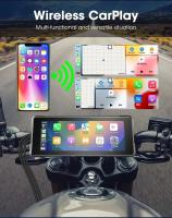 Pantalla Táctil Portátil Para Motocicleta IPX7 Impermeable 7 Pulgadas Con Navegación GPS Android Auto Y Wireless Carplay Resolución 1280x480 - details 4