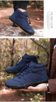 Botas De Nieve Para Hombres Y Mujeres Zapatos De Invierno Botas De Tobillo Con Cierre Elástico Lining De Pelo Completo Resistente Al Agua Para Actividades Al Aire Libre - details 18
