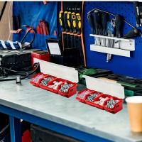 Organizador Multicompartmental De Plástico Duradero Para Almacenamiento De Piezas Pequeñas Y Herramientas Caja De Joyería Y Hardware - details 4