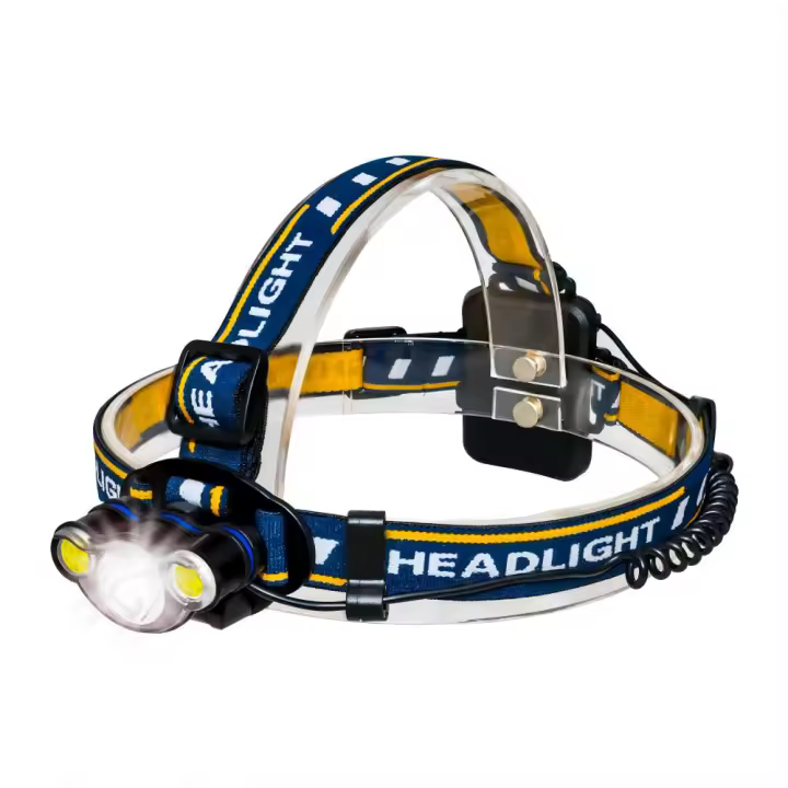 UltraFire K03lampara Frontal Miniatura Con 3 LED Potente Y Multifuncional Para Running Camping Y Senderismo Incluye 3 Pilas AAA - 1