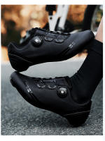 Zapatillas De Ciclismo Para Carretera Para Hombre Y Mujer Blanco Autolock Spd Zapatillas De Bicicleta MTB Ligero Planas Para Bicicleta De Montaña Zapatillas De Ciclismo - details 6