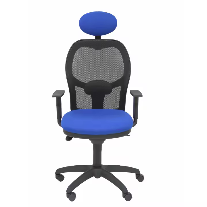 Silla de Oficina Ergonómica Piqueras Y Crespo con Cabecero Fijo y Refuerzo Lumbar - 1