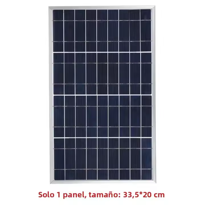 Kit De Panel Solar De 600W Completo 12V Polícrata USB Poder Portátil Para Exterior Recargable Generador Solar Para El Hogar - 1