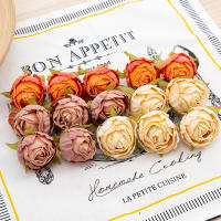 5 Piezas De Cabezas De Rosas Artificiales De Seda Para Boda Decoración De Banquete Accesorios Para Novia Regalo Caja De Flores Falsas Para DIY - details 4
