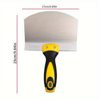 Herramienta De Plástico Para Drywall Arc-Shape Shovel Putty Knife Scraper Herramienta Curva Para Finishing De Tlaxta Y Gesso - details 2
