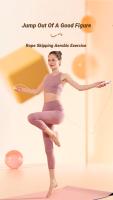 Cuerda De Saltar Ajustable Para Hombres Mujeres Y Niños Ejercicio De Fitness Peso Del Saltar Longitud De Cuerda Resistente Interior - details 0