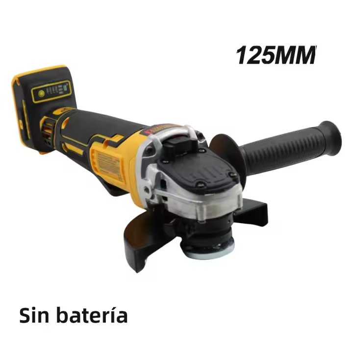 Máquina De Polir Y Cortar Sin Cable Dewalt DCG406 9000RPM 100/125MM Motor Brushless Compatible Con Batería 20V Para DIY En El Hogar - 1