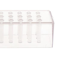 Estuche De Almacenamiento Para Brocas De Uñas Con 30 Orificios Transparente Protector De Polvo Para Accesorios De Uñas Acrílicas JCSYFAC - details 3