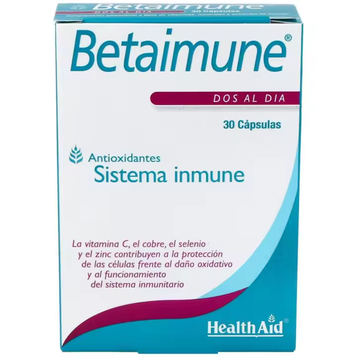 Betainmune Antioxidant Fr 30Cap. Health Aid - 1